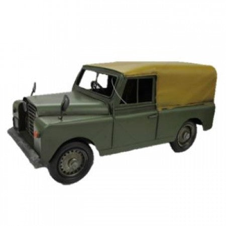 KREATIF KRAFT JEEP 4X4 METAL ORNAMENT