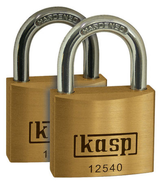 KASP HIGH SECURITY PREMIUM BRASS PADLOCK - K12550D2