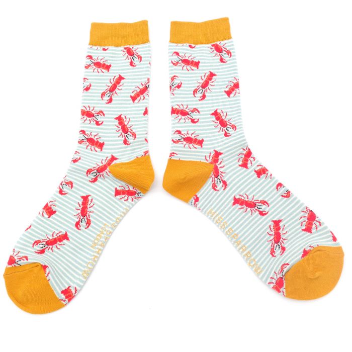 Miss Sparrow  Lobsters Socks Duck Egg