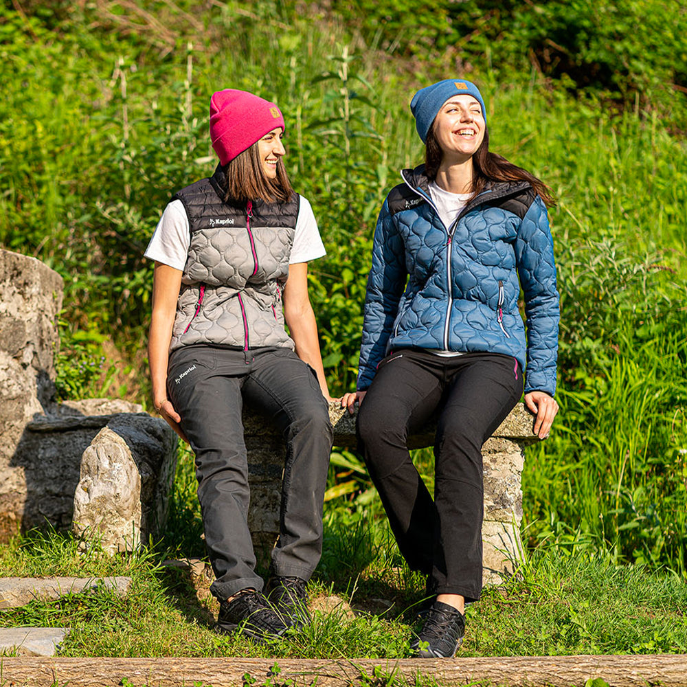 Kapriol Ladies Thermic Gilet in Grey / Black
