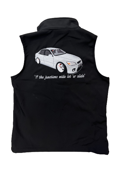 Kids Impact Black Softshell Bodywarmer – IS200