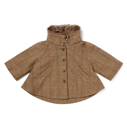 Eleanor Charles - Tweed Cape - Style Jacket