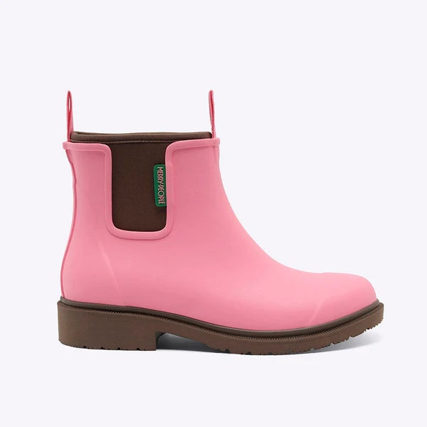 Merry People Bobbi Musk Pink Ankle Wellington Boot