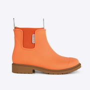Merry People Bobbi Sherbet Orange Ankle Wellington Boot