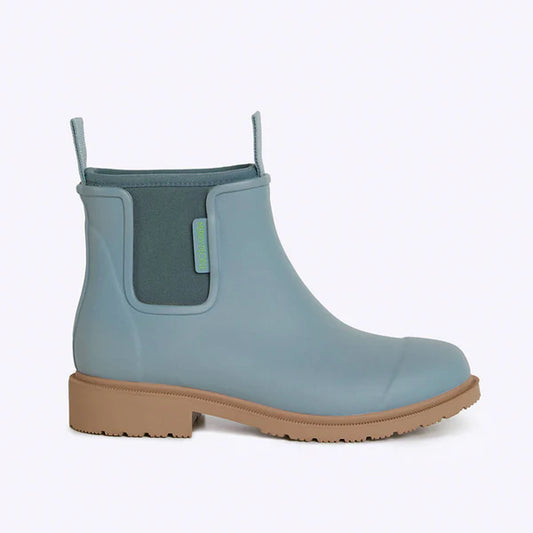 Merry People Bobbi Seafoam Ankle Wellington Boot