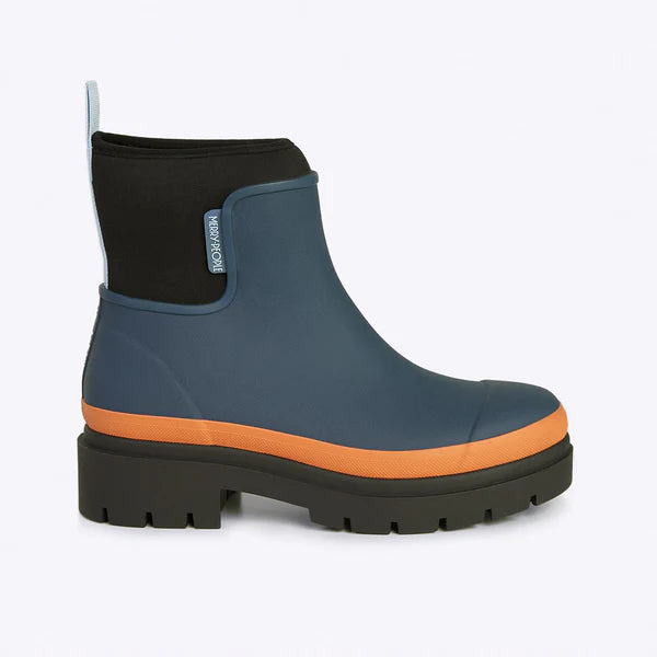 Merry People Tully Ankle Wellington Boot - Blueberry