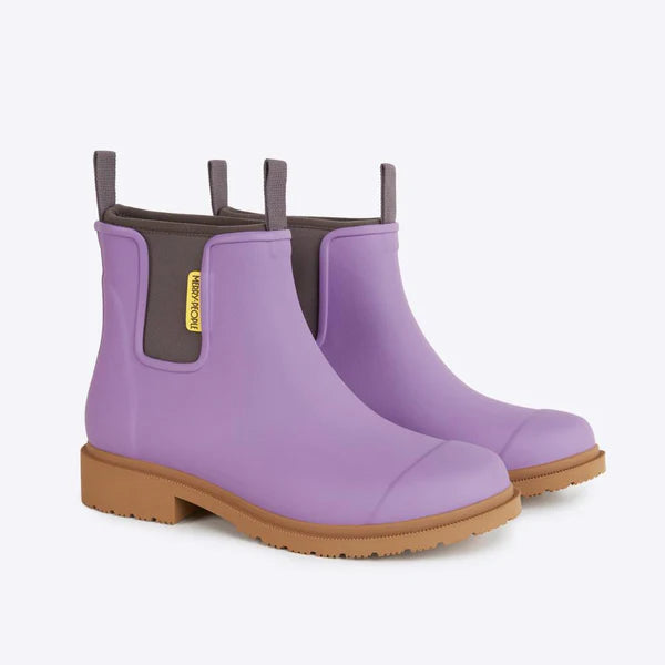 Merry People Bobbi Dusty Lilac Ankle Wellington Boot