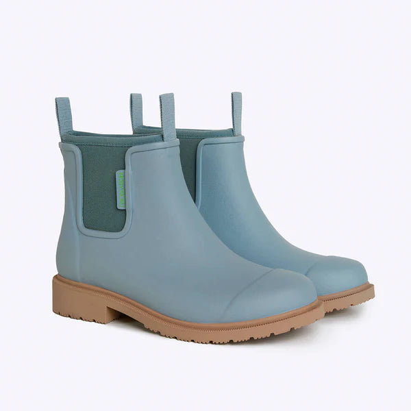 Merry People Bobbi Seafoam Ankle Wellington Boot