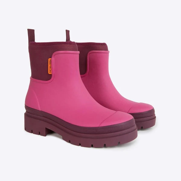 Merry People Tully Ankle Wellington Boot - Mixed Berry