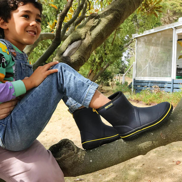 Merry People Kids Andie Midnight Blue Wellington Boot