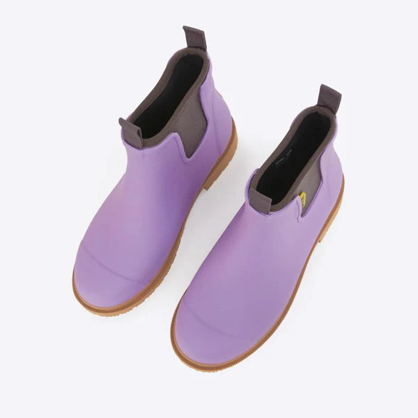Merry People Bobbi Dusty Lilac Ankle Wellington Boot