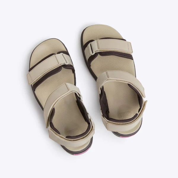 Merry People Lochie Sandal in Sand & Chocolate