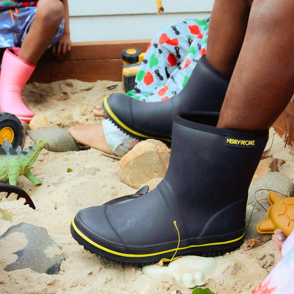 Merry People Kids Andie Midnight Blue Wellington Boot