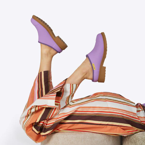 Merry People Billie Clog in Dusty Lilac