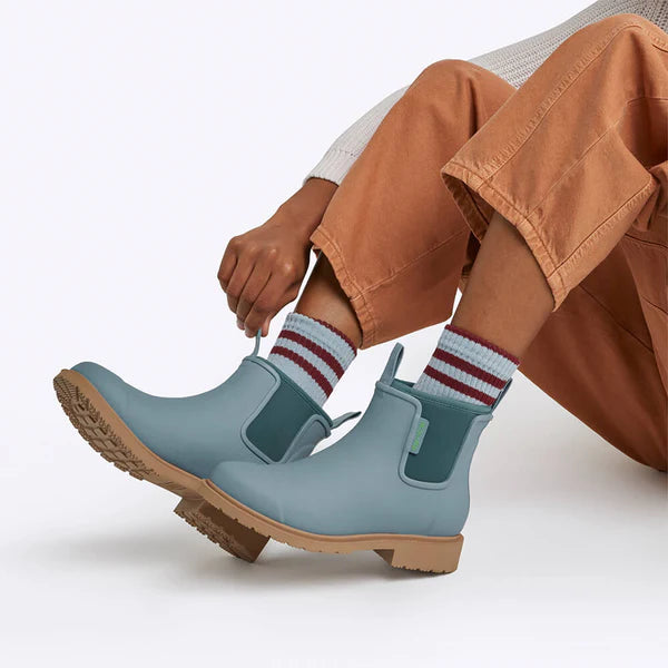 Merry People Bobbi Seafoam Ankle Wellington Boot