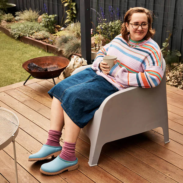 Merry People Billie Clog in Seafoam