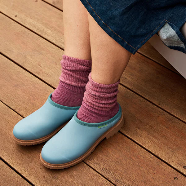 Merry People Billie Clog in Seafoam