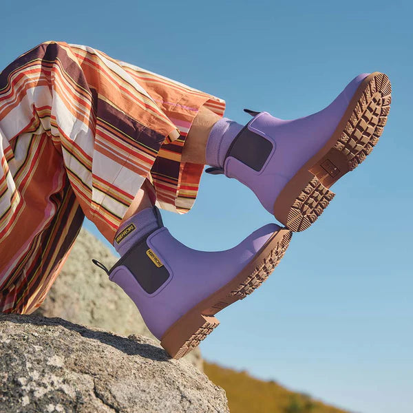 Merry People Bobbi Dusty Lilac Ankle Wellington Boot