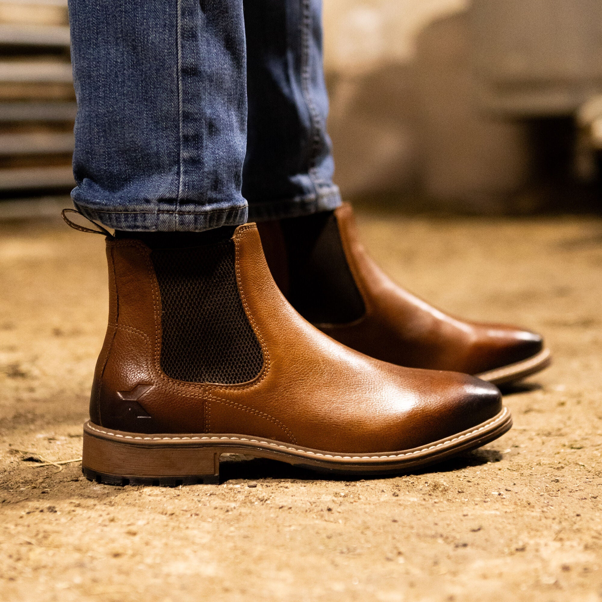 Xpert Heritage Dexter Tan Dealer Boots