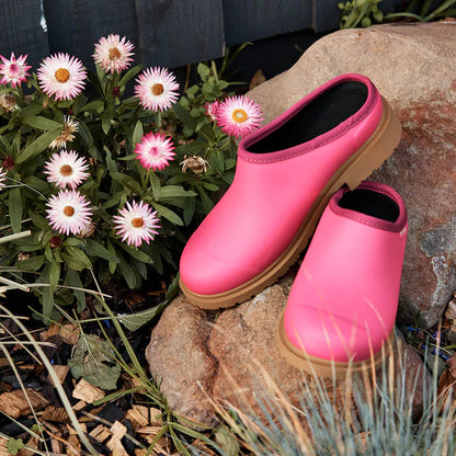 Merry People Billie Clog in Fuchsia Pink