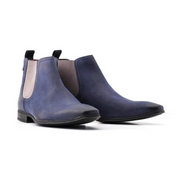 Base London Weaver Oily Navy Grey Finish