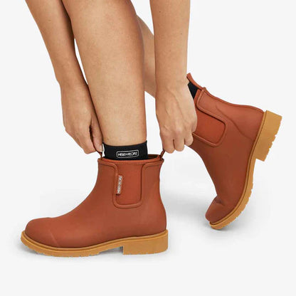 Merry People Bobbi Rust Ankle Wellington Boot
