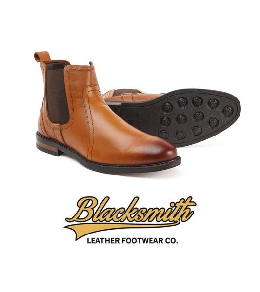 Blacksmith Tan Dealer Boots ME-M009