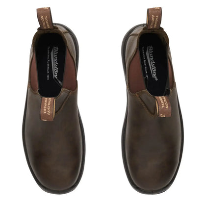 Blundstone #196 Waxy Rustic Brown Safety Boots