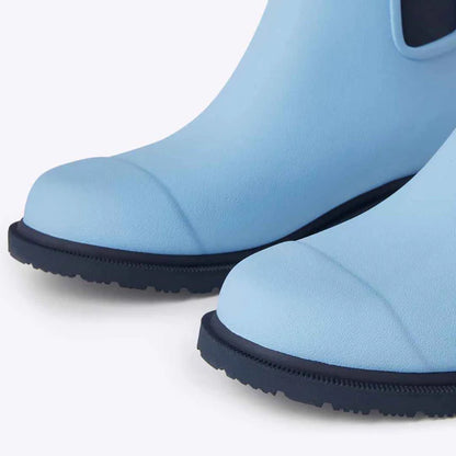 Merry People Bobbi Sky Blue Ankle Wellington Boot
