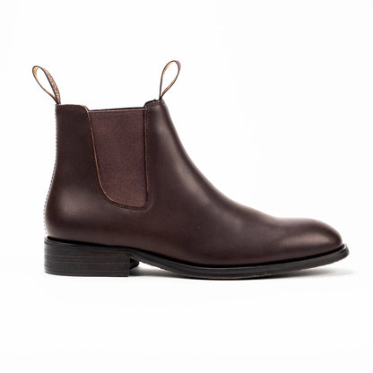 Sloane Richmond - Dark Brown Leather Chelsea Dealer Boots