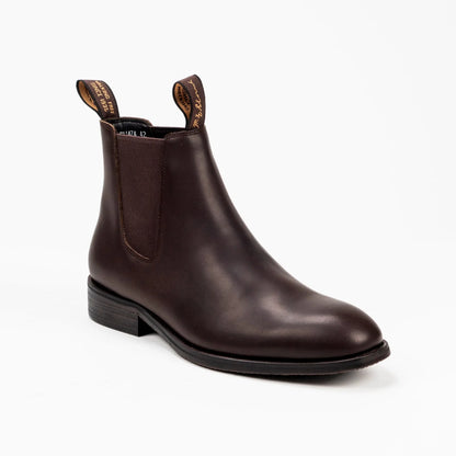 Sloane Richmond - Dark Brown Leather Chelsea Dealer Boots