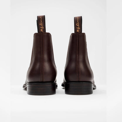 Sloane Richmond - Dark Brown Leather Chelsea Dealer Boots