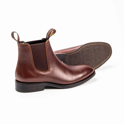 Sloane Richmond - Brown Leather Chelsea Dealer Boots