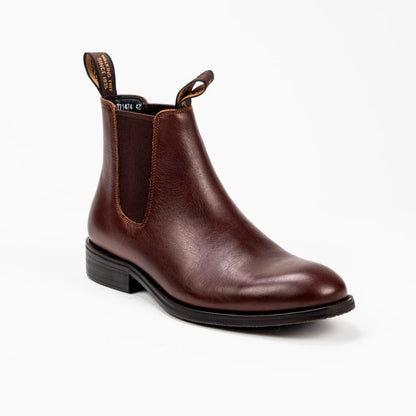 Sloane Richmond - Brown Leather Chelsea Dealer Boots