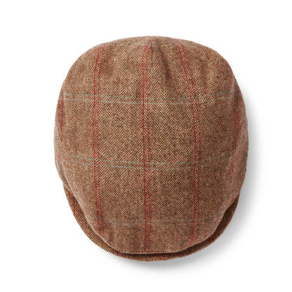 Eleanor Charles - The Tweed Flat Cap in Stone Tweed