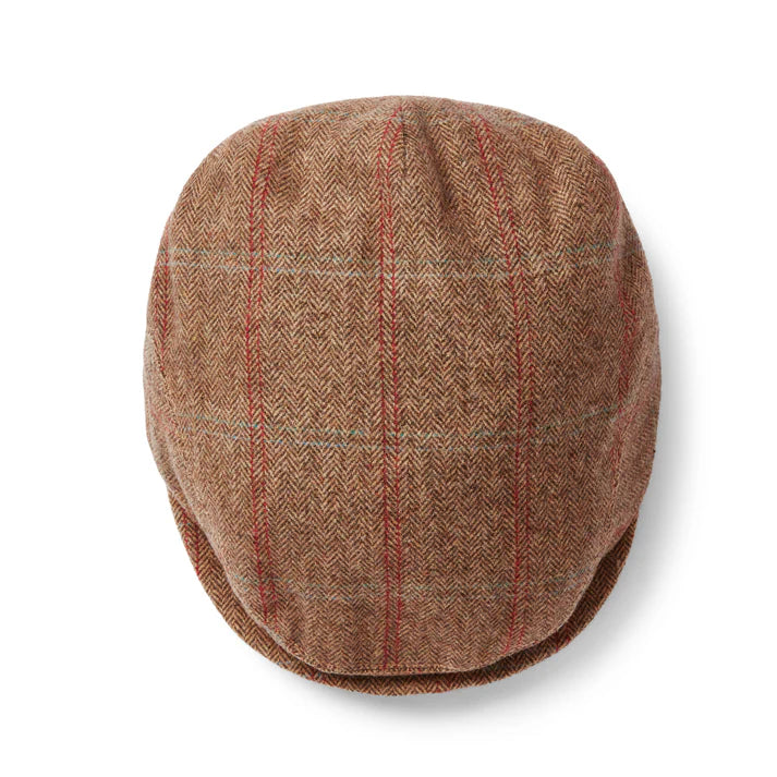 Eleanor Charles - The Tweed Flat Cap in Stone Tweed