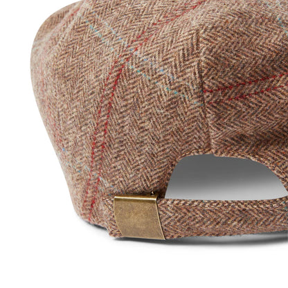 Eleanor Charles - The Tweed Flat Cap in Stone Tweed