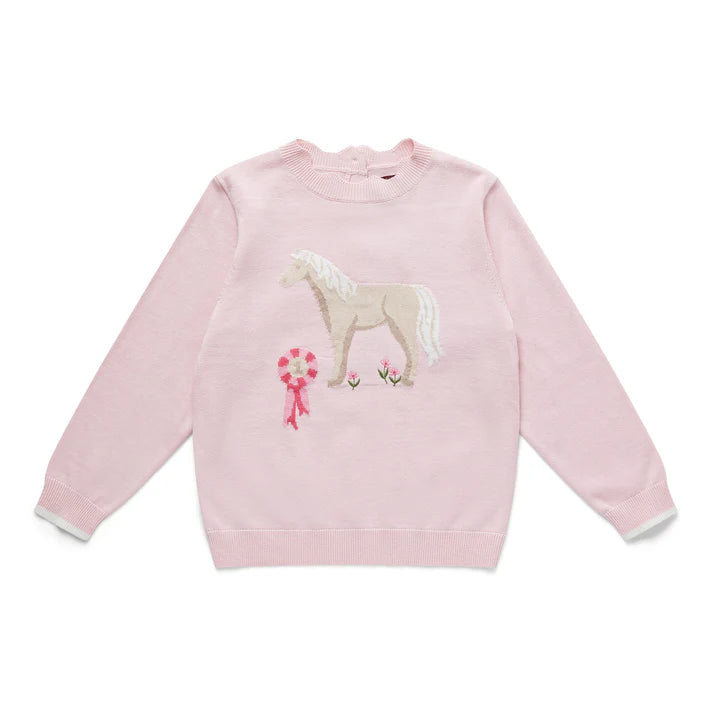 Eleanor Charles - The Palomino Intarsia Jumper