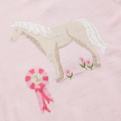 Eleanor Charles - The Palomino Intarsia Jumper