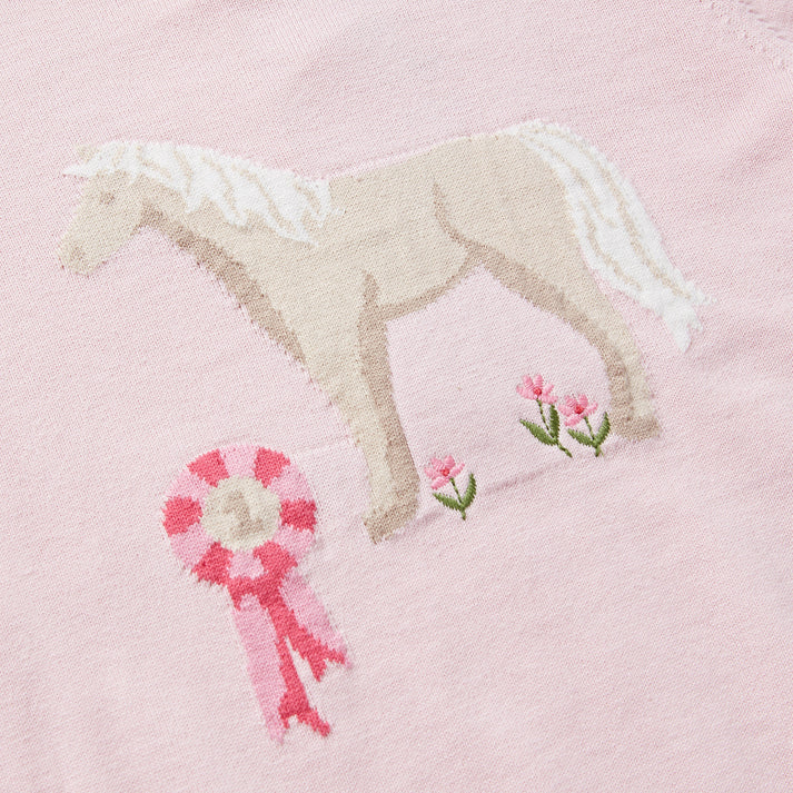 Eleanor Charles - The Palomino Intarsia Jumper
