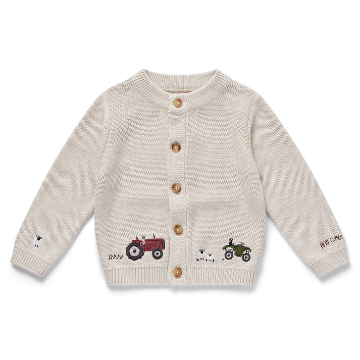 Eleanor Charles - On The Farm Organic Cotton Cardigan