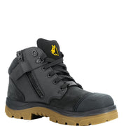 Steel Blue Parkes Zip Composite Scuff S3  Black Amber  -  398599