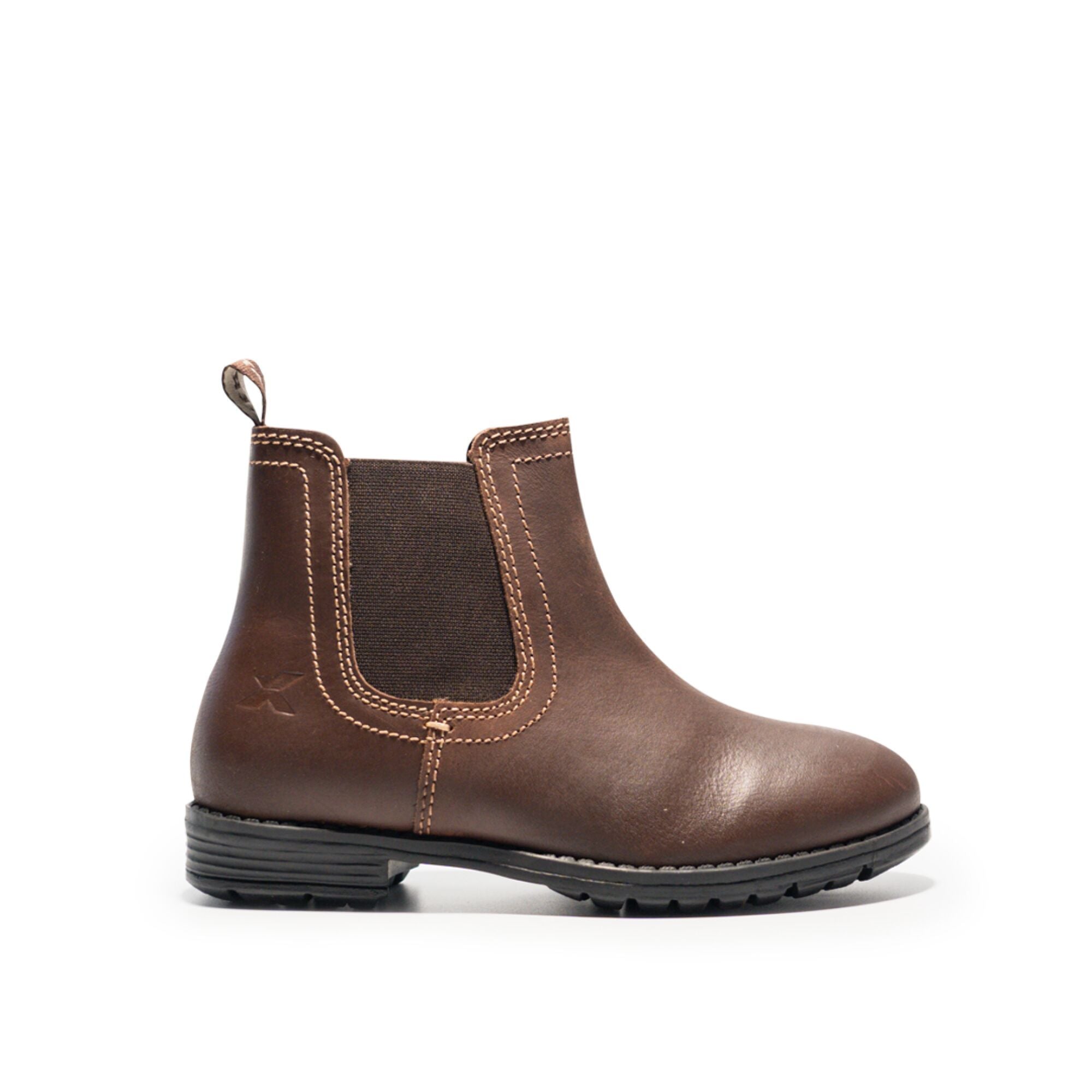 Xpert Herritage Farrier Junior Chelsea Boot in Rustic Brown