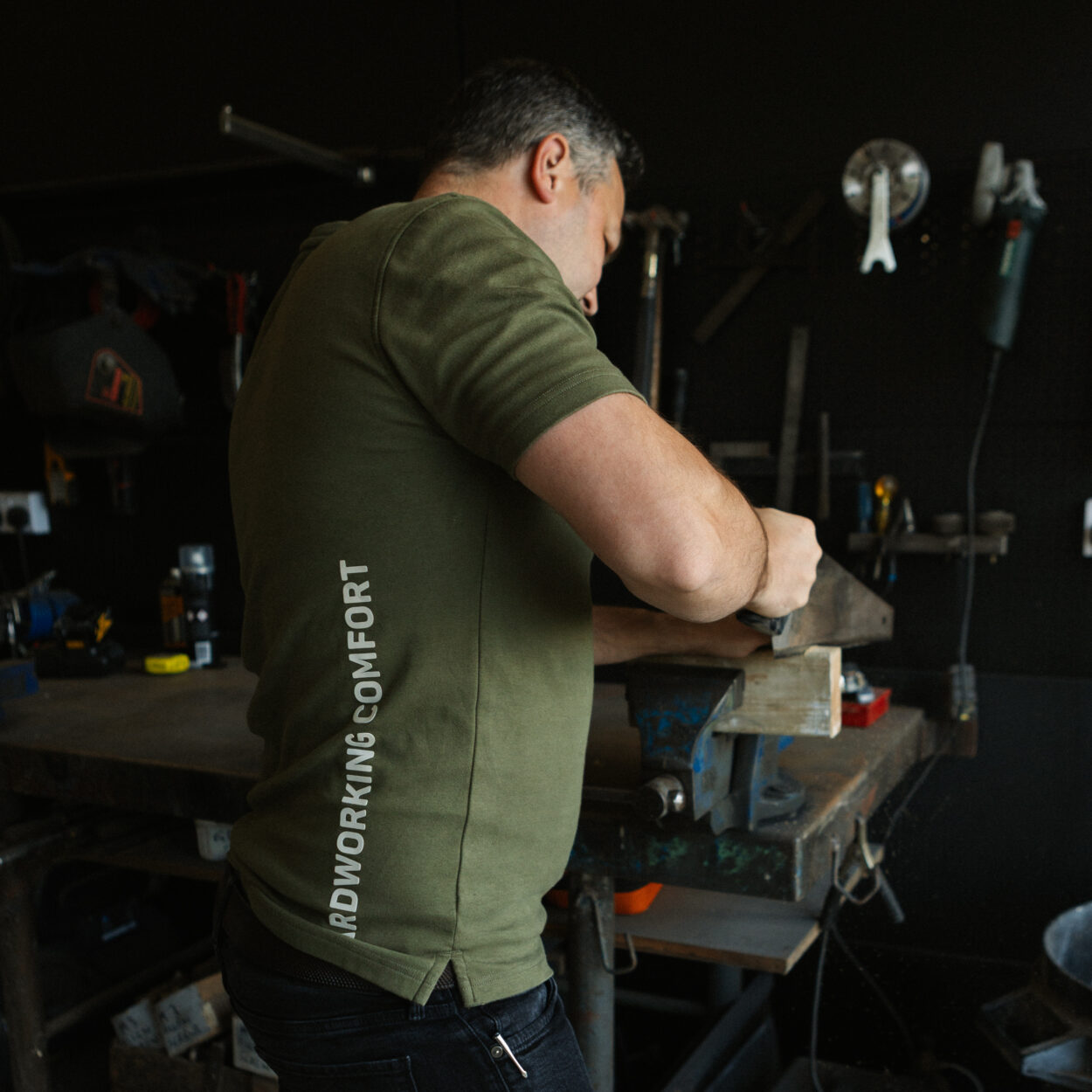 Xpert Core T-Shirt in Army Green