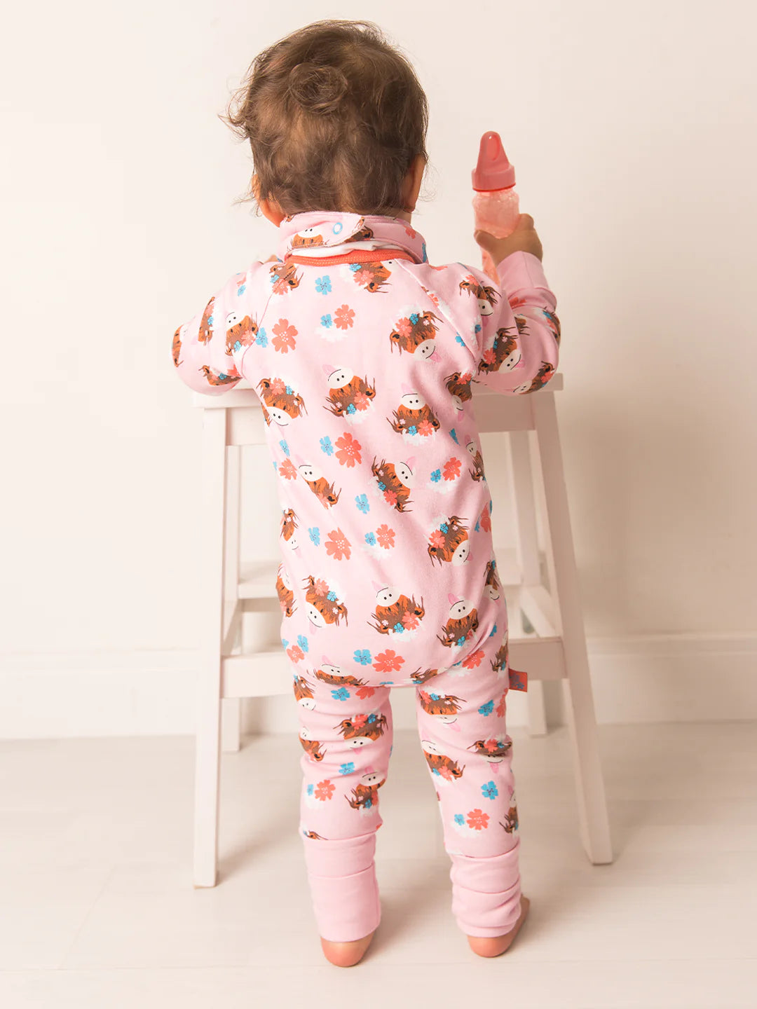 Blade & Rose Bonnie Highland Cow Romper