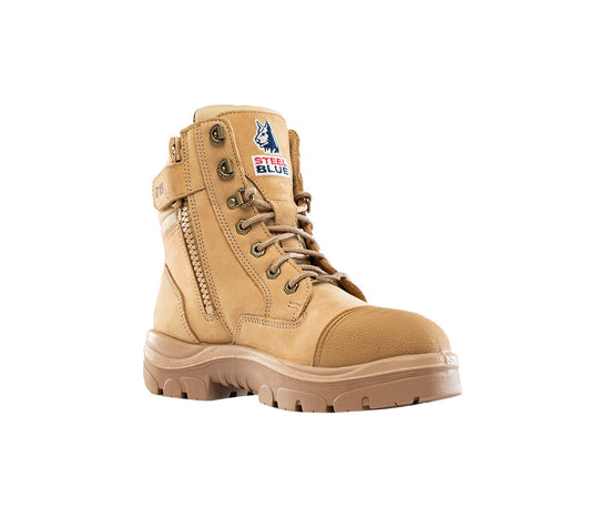 Steel Blue Southern Cross Ladies Zip Scuff Toe S3  Sand  -  592719
