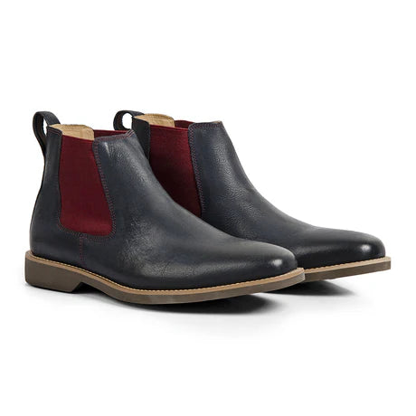Anatomic & Co Cardoso Navy Chelsea Dealer Boot