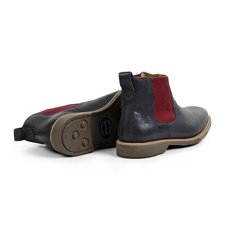 Anatomic & Co Cardoso Navy Chelsea Dealer Boot