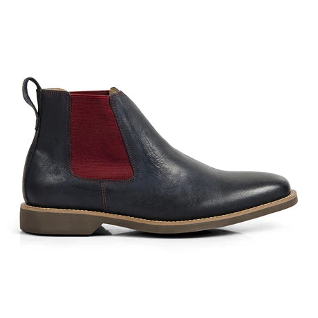 Anatomic & Co Cardoso Navy Chelsea Dealer Boot