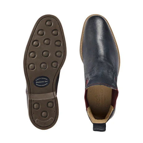Anatomic & Co Cardoso Navy Chelsea Dealer Boot